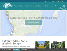 Tablet Screenshot of kattegattleden.se